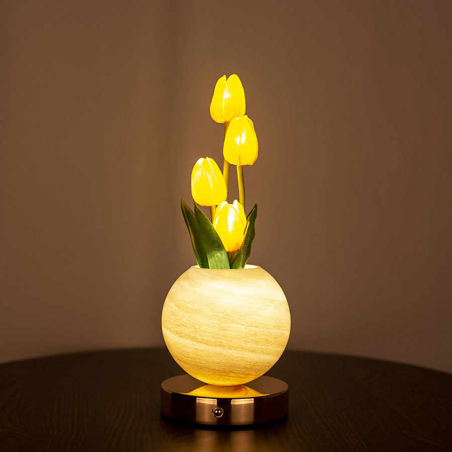 Lámpara de tulipanes LED